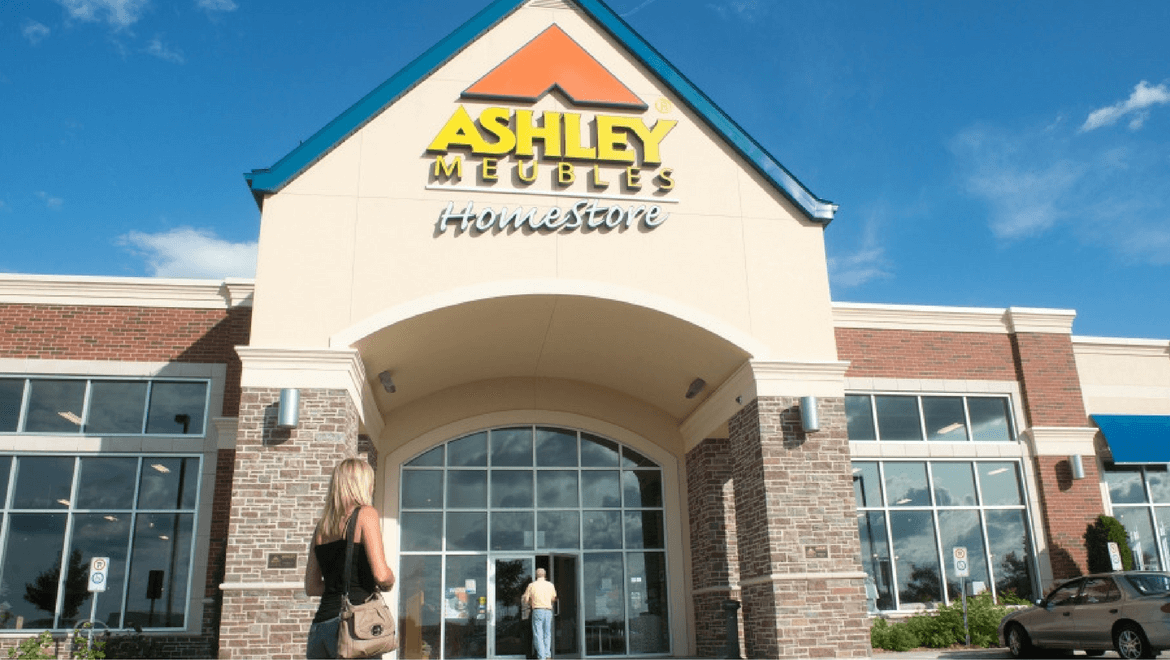 ashley homestore开设了两个新地点