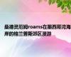 桑德灵厄姆roams在墨西哥湾海岸的格兰普斯郊区漫游