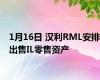 1月16日 汉利RML安排出售IL零售资产