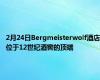 2月24日Bergmeisterwolf酒店位于12世纪酒窖的顶端