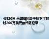 4月20日 米切姆的房子创下了超过200万美元的郊区纪录