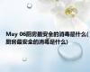 May 06厨房最安全的消毒是什么(厨房最安全的消毒是什么)