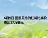 6月9日 图恩艾比的红砖比底价高出17万美元