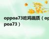 oppoa73吃鸡画质（oppoa73）