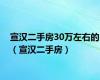 宣汉二手房30万左右的（宣汉二手房）