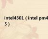 intel4501（intel pm45）