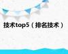 技术top5（排名技术）