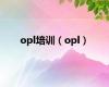 opl培训（opl）