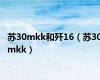 苏30mkk和歼16（苏30mkk）