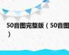 50音图完整版（50音图）