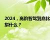 2024，高阶智驾到底比拼什么？