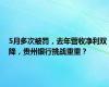 5月多次被罚，去年营收净利双降，贵州银行挑战重重？