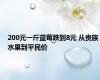 200元一斤蓝莓跌到8元 从贵族水果到平民价