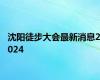 沈阳徒步大会最新消息2024