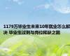 1179万毕业生未来10年就业怎么解决 毕业生过剩与岗位稀缺之困