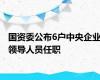 国资委公布6户中央企业领导人员任职