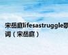 宋岳庭lifesastruggle歌词（宋岳庭）