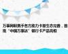 万事网联携手各方助力卡基生态完善，首批“中国万事达”银行卡产品亮相