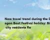 New travel trend during the Dragon Boat Festival holiday: Big city residents flo