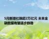 5月新增社融超2万亿元 未来金融数据有望逐步趋稳