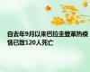 自去年9月以来巴拉圭登革热疫情已致120人死亡