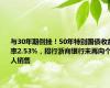 与30年期倒挂！50年特别国债收益率2.53%，招行浙商银行未再向个人销售