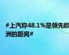 #上汽称48.1%是领先欧洲的距离#