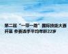 第二届“一带一路”国际技能大赛开幕 参赛选手平均年龄22岁