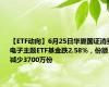 【ETF动向】6月25日华夏国证消费电子主题ETF基金跌2.58%，份额减少3700万份