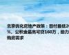 北京优化房地产政策：首付最低20%、公积金最高可贷160万，助力购房需求