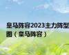 皇马阵容2023主力阵型图（皇马阵容）