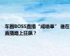 车圈BOSS直播“成绩单” 谁在直播路上狂飙？