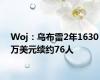 Woj：乌布雷2年1630万美元续约76人