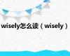 wisely怎么读（wisely）