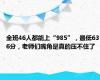 全班46人都能上“985”，最低636分，老师们嘴角是真的压不住了