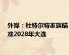 外媒：杜特尔特家族瞄准2028年大选