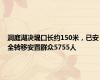 洞庭湖决堤口长约150米，已安全转移安置群众5755人