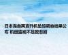 日本海自两直升机坠毁调查结果公布 机组监视不足致悲剧