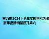 赛力斯2024上半年实现扭亏为盈 豪华品牌销量跃升第六