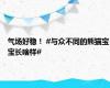 气场好稳！ #与众不同的熊猫宝宝长啥样#