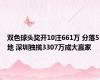 双色球头奖开10注661万 分落5地 深圳独揽3307万成大赢家