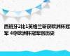 西班牙2比1英格兰斩获欧洲杯冠军 4夺欧洲杯冠军创历史