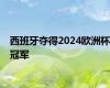 西班牙夺得2024欧洲杯冠军