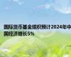 国际货币基金组织预计2024年中国经济增长5%