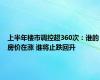 上半年楼市调控超360次：谁的房价在涨 谁将止跌回升