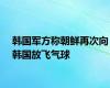 韩国军方称朝鲜再次向韩国放飞气球