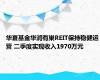 华夏基金华润有巢REIT保持稳健运营 二季度实现收入1970万元