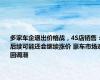 多家车企退出价格战，4S店销售：后续可能还会继续涨价 豪车市场迎回调潮