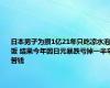 日本男子为攒1亿21年只吃凉水泡饭 结果今年因日元暴跌亏掉一半辛苦钱