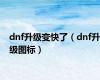 dnf升级变快了（dnf升级图标）